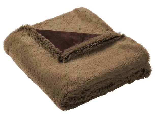 KSH Design Studio Faux Fur Blanket