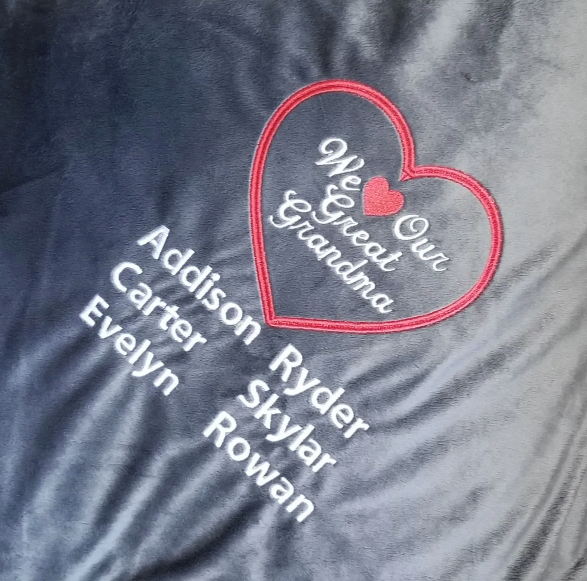 KSH Design Studio Fleece Sherpa Blanket