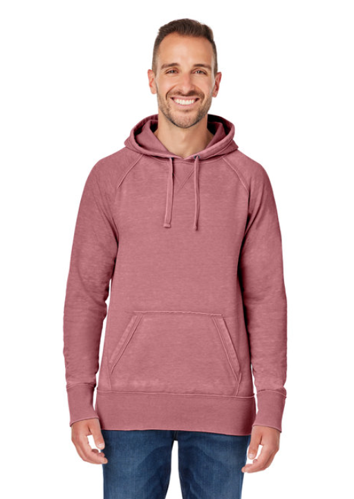 IST J America Adult Vintage Zen Fleece Pullover Hooded Sweatshirt