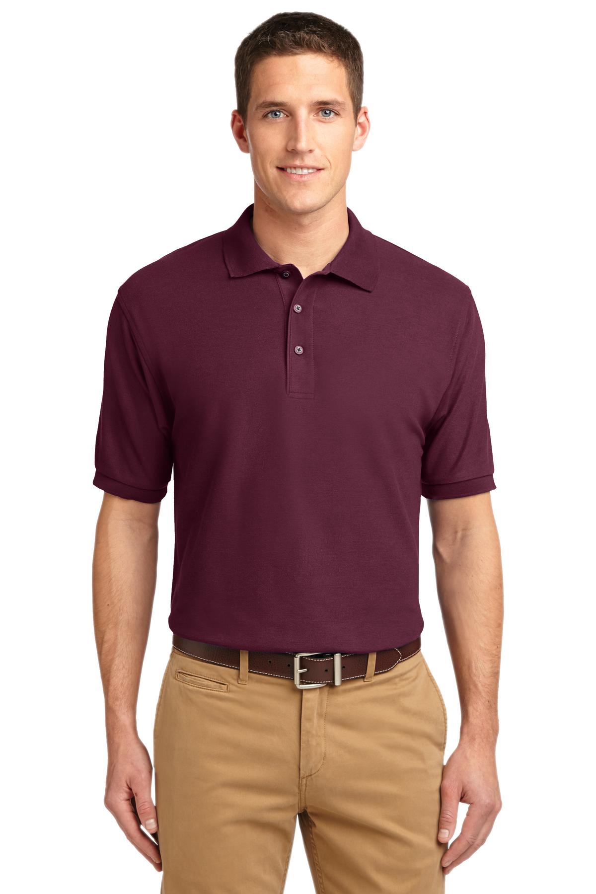 CCI ApparelPort Authority® Tall Silk Touch™ Polo. TLK500