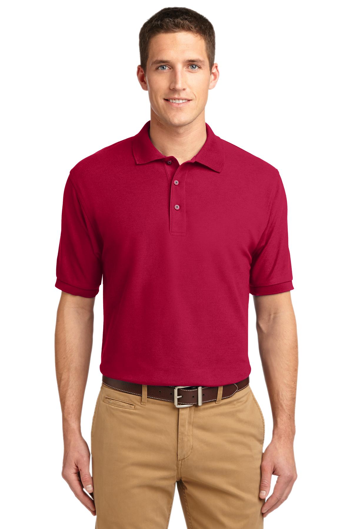 CCI ApparelPort Authority® Tall Silk Touch™ Polo. TLK500