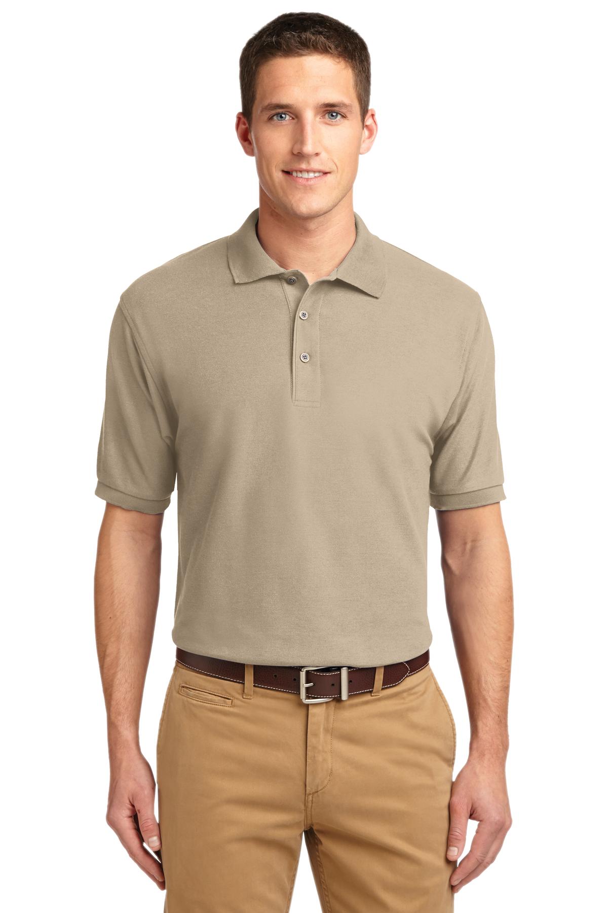 CCI ApparelPort Authority® Tall Silk Touch™ Polo. TLK500