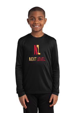 Next LevelSport-Tek® Youth Long Sleeve PosiCharge® Competitor™ Tee. YST350LS