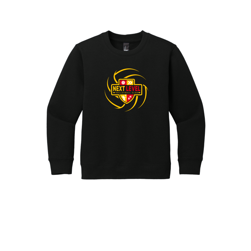 Next Level Volleyball District® Youth V.I.T™  Fleece Crew DT6104Y