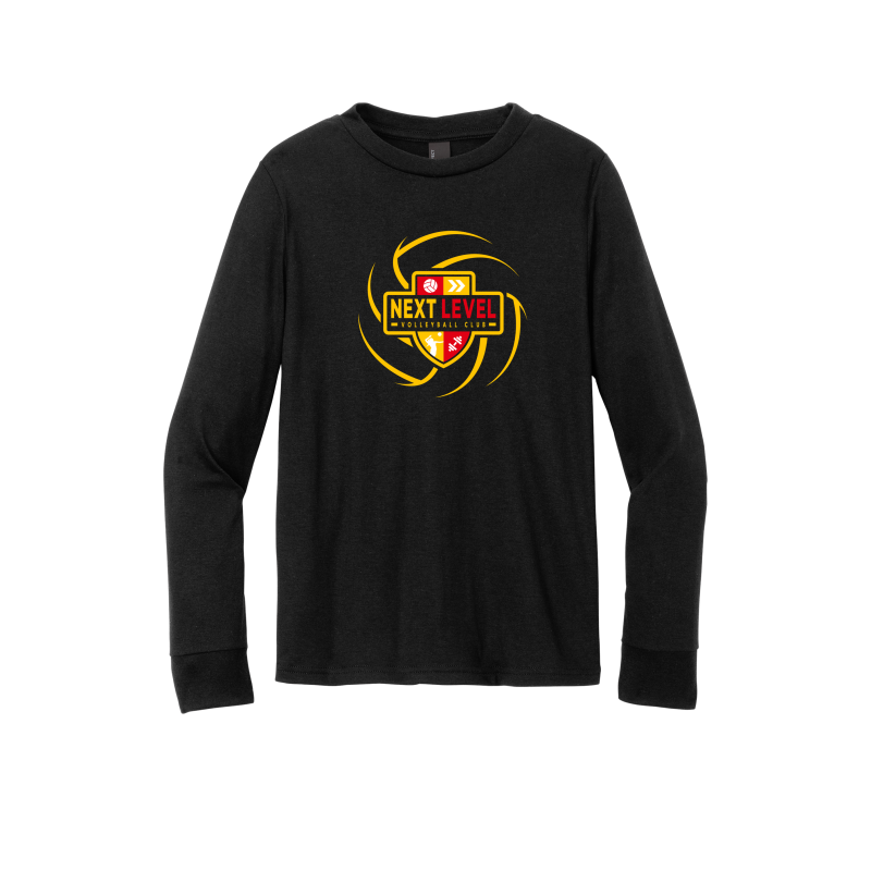 Next Level Volleyball District®  Youth Perfect Tri®  Long Sleeve Tee DT132Y
