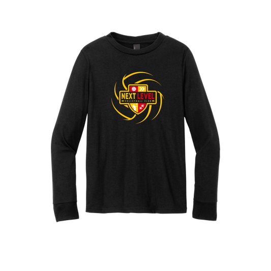Next Level Volleyball District®  Youth Perfect Tri®  Long Sleeve Tee DT132Y