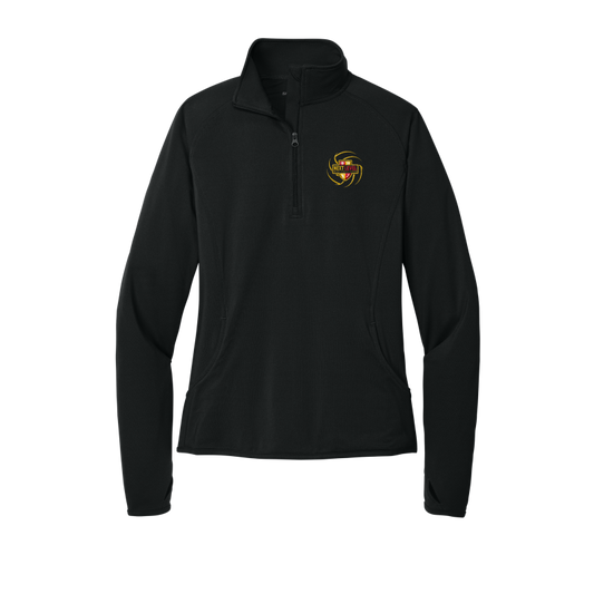 Next Level Volleyball Sport-Tek® Women's Sport-Wick® Stretch 1/4-Zip Pullover LST850