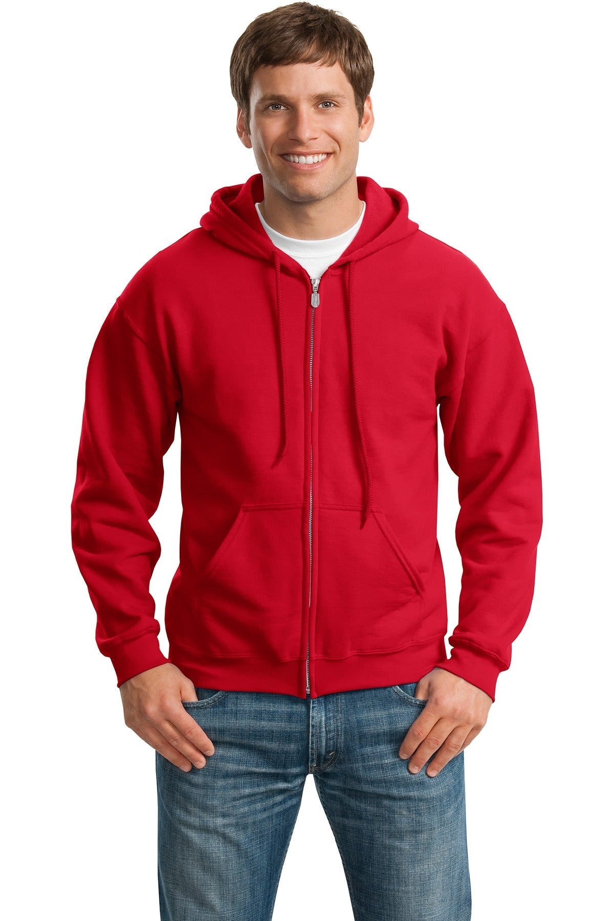 SpiritTKDGildan® - Heavy Blend™ Full-Zip Hooded Sweatshirt. 18600 Logo #3