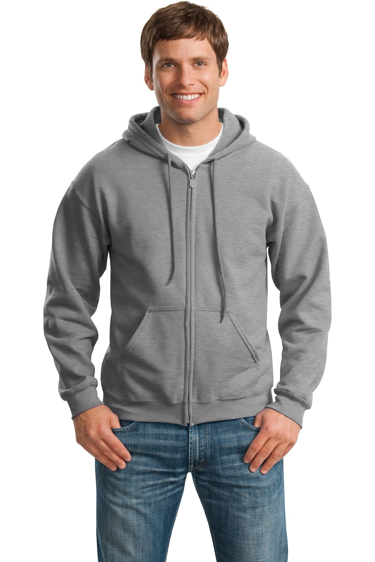 SpiritTKDGildan® - Heavy Blend™ Full-Zip Hooded Sweatshirt. 18600 Logo #4