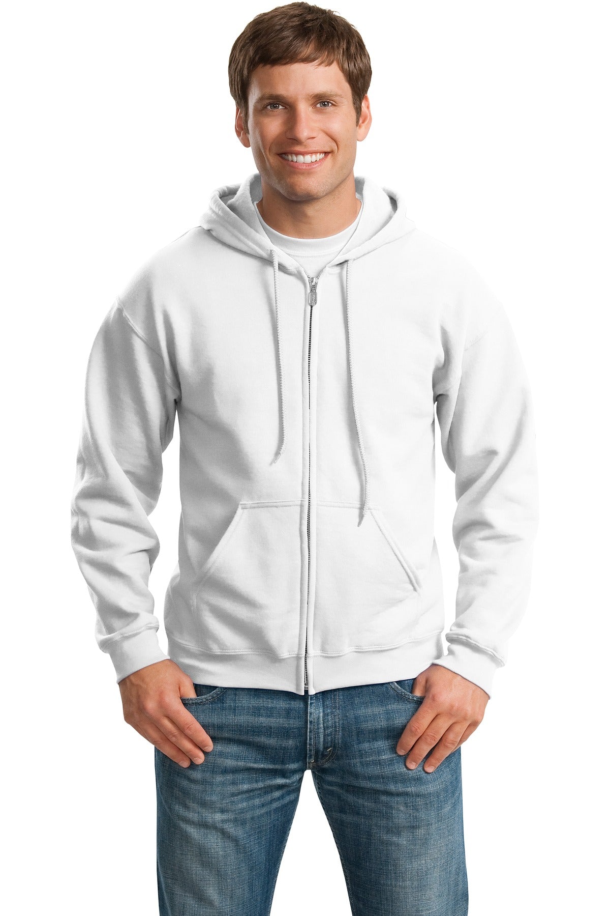 SpiritTKDGildan® - Heavy Blend™ Full-Zip Hooded Sweatshirt. 18600 Logo #3