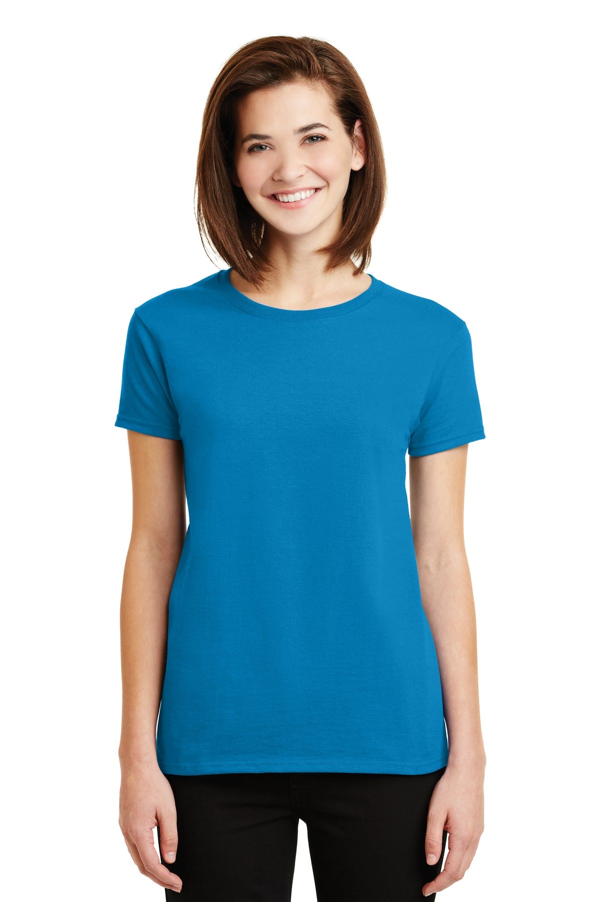 Gildan® Women's Ultra Cotton® 100% US Cotton T-Shirt. 2000L