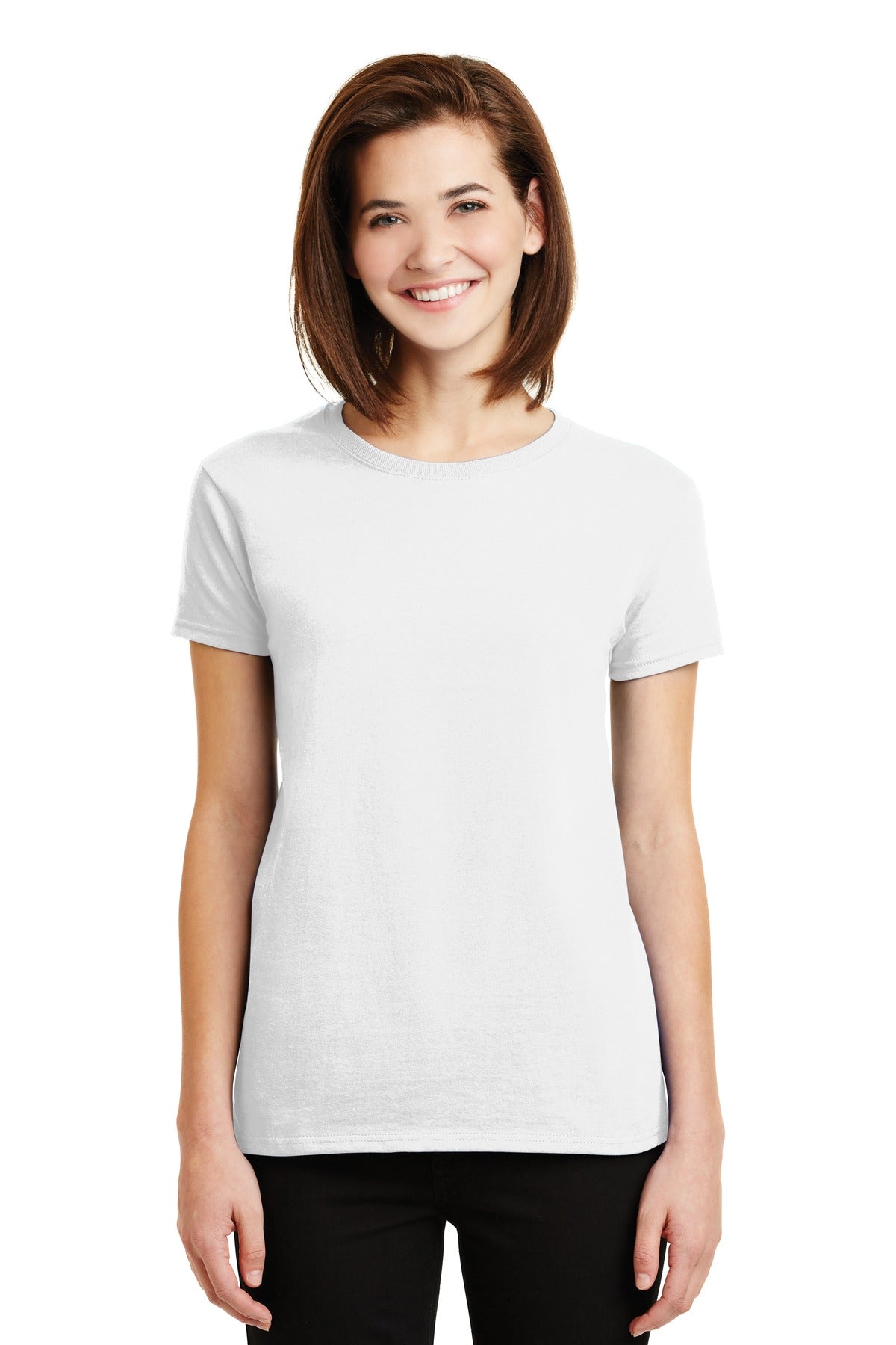 Gildan® Women's Ultra Cotton® 100% US Cotton T-Shirt. 2000L
