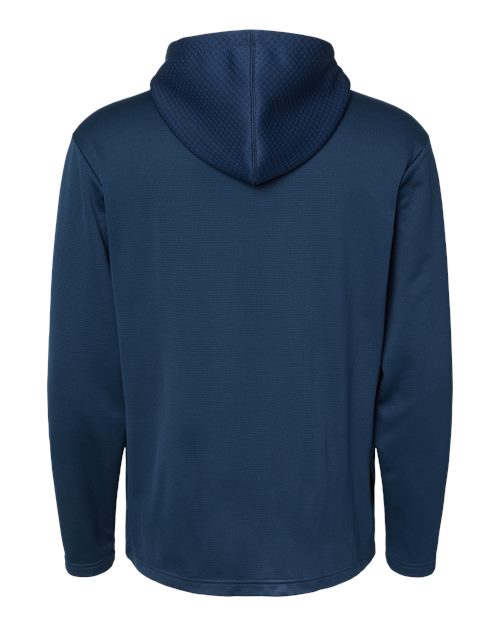 Men's Textured Mixed Media Midweight Hooded Sweatshirt