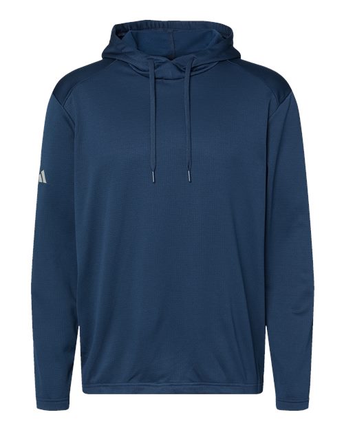 Men's Textured Mixed Media Midweight Hooded Sweatshirt