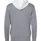 Men's Textured Mixed Media Midweight Hooded Sweatshirt