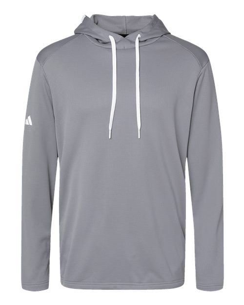 Men's Textured Mixed Media Midweight Hooded Sweatshirt