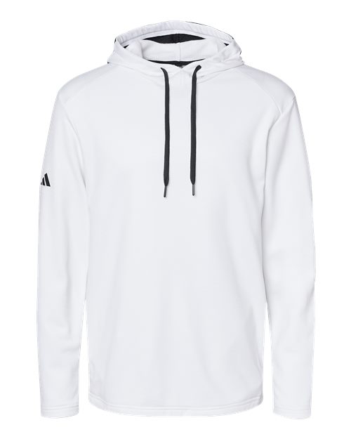 Men's Textured Mixed Media Midweight Hooded Sweatshirt