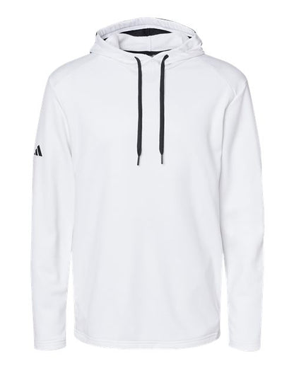 Men's Textured Mixed Media Midweight Hooded Sweatshirt