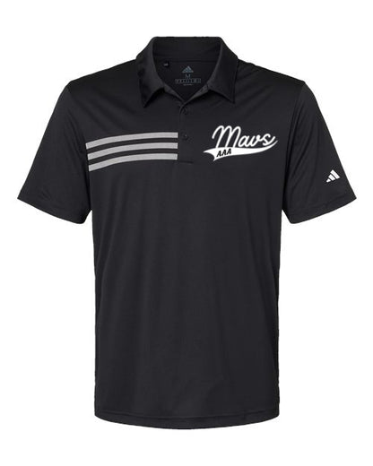 Mavericks Men' 3-Stripes Chest Polo - A324