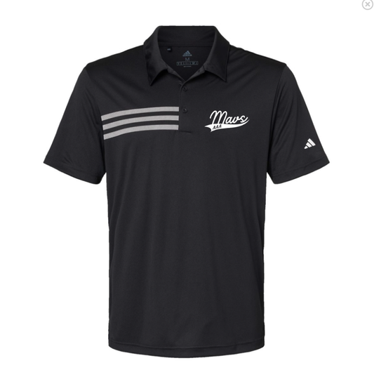 Mavericks Men' 3-Stripes Chest Polo - A324