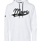 Mavericks Men's Textured Mixed Media Midweight Hooded Sweatshirt - A530