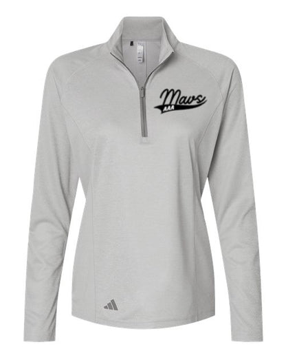 Mavericks Women's Space Dyed Quarter-Zip Pullover - A594