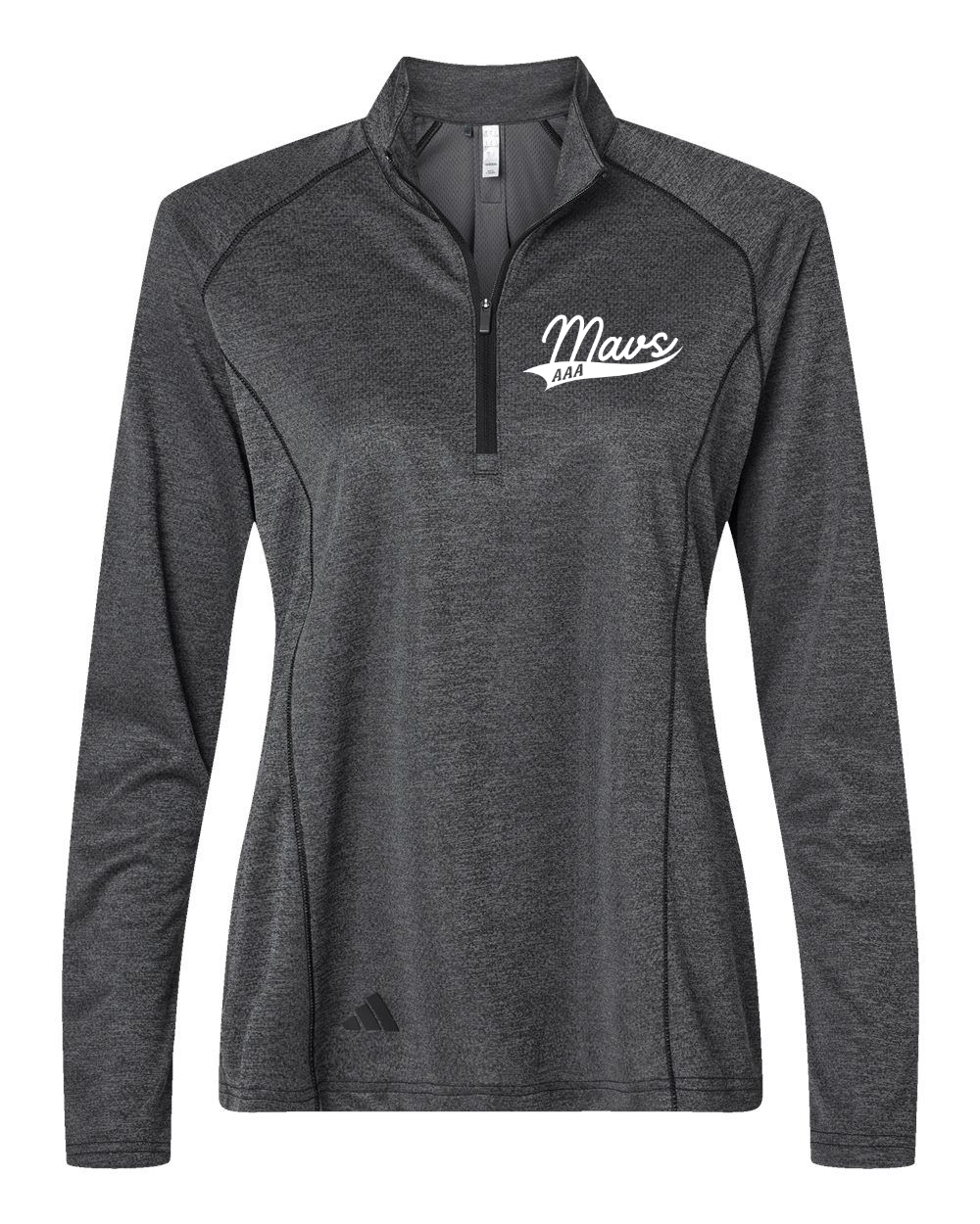 Mavericks Women's Space Dyed Quarter-Zip Pullover - A594