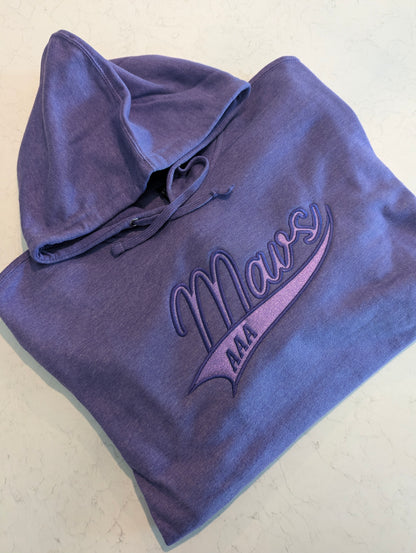 Mavericks Metallic Applique District ®  V.I.T.® Fleece Hoodie DT6100