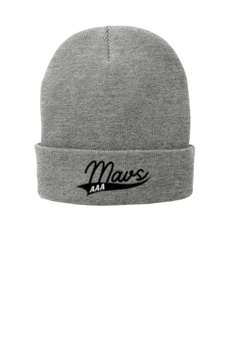 Mavericks Port & Company® Fleece-Lined Knit Cap. CP90L