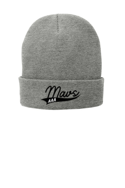 Mavericks Port & Company® Fleece-Lined Knit Cap. CP90L