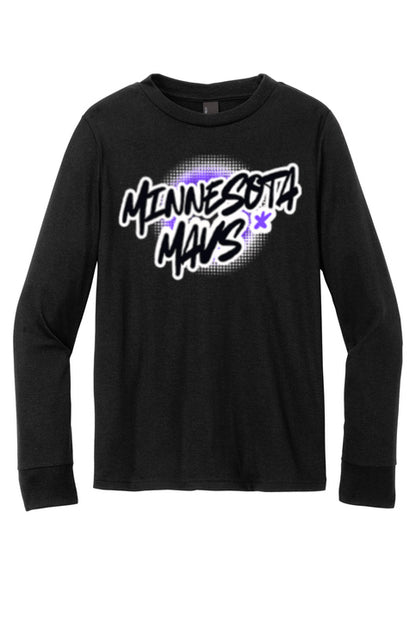 Mavericks District ®  Youth Perfect Tri ®  Long Sleeve Tee DT132Y