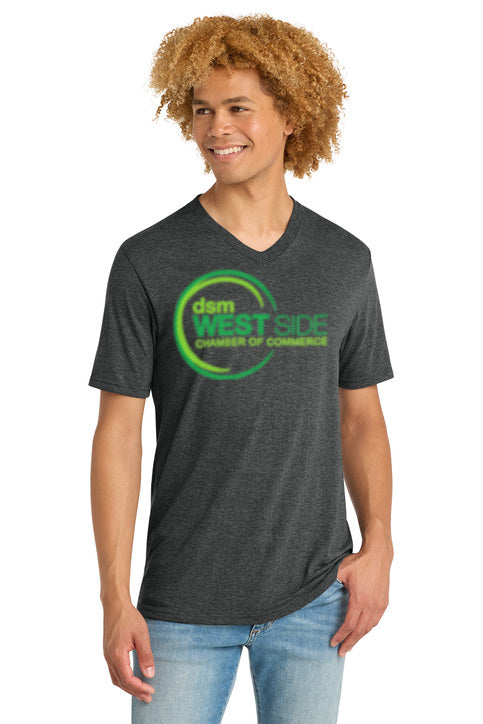 DMWS Chamber District  ®   Perfect Tri ®  V-Neck Tee. DT1350