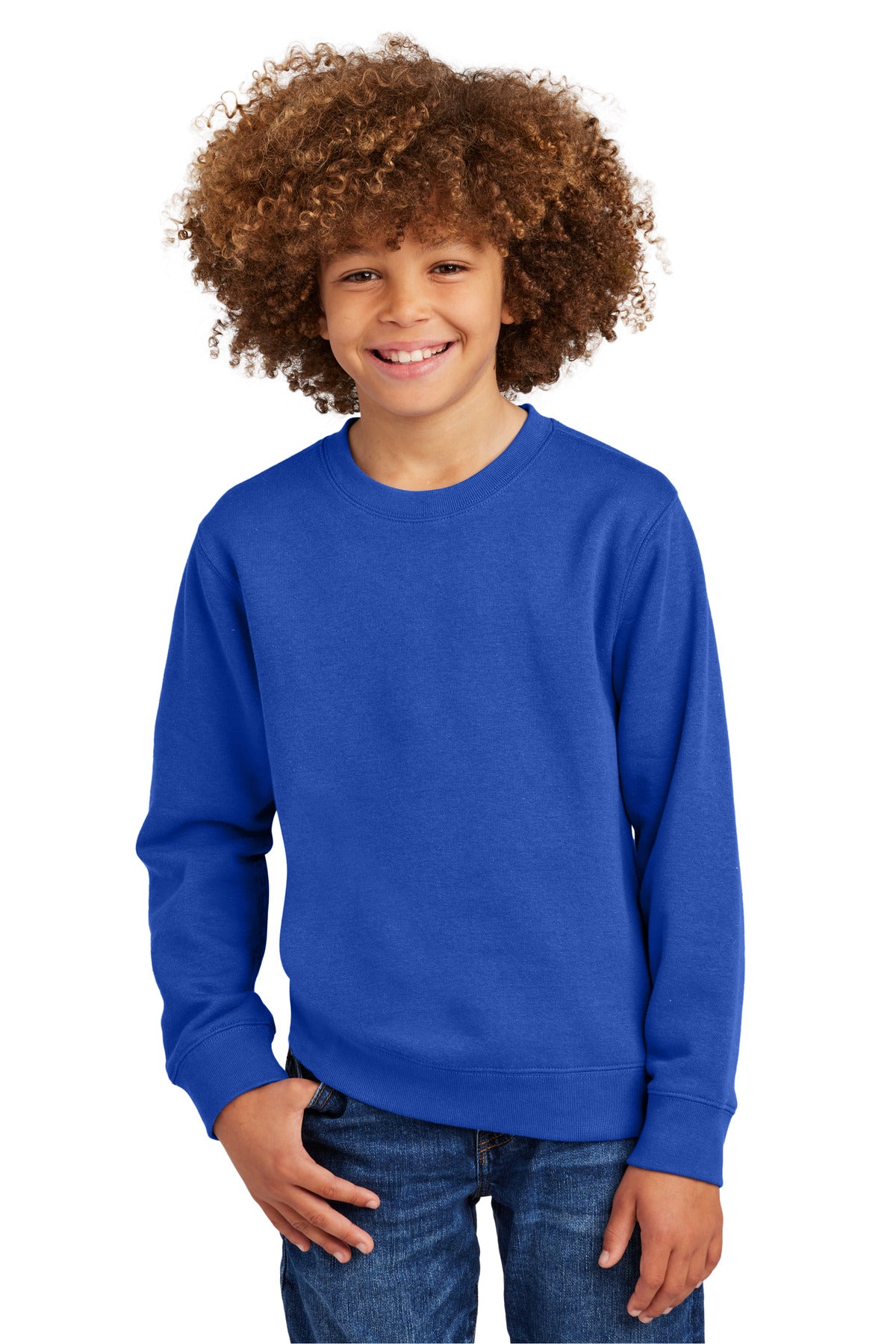 District ®  Youth V.I.T.   Fleece Crew DT6104Y