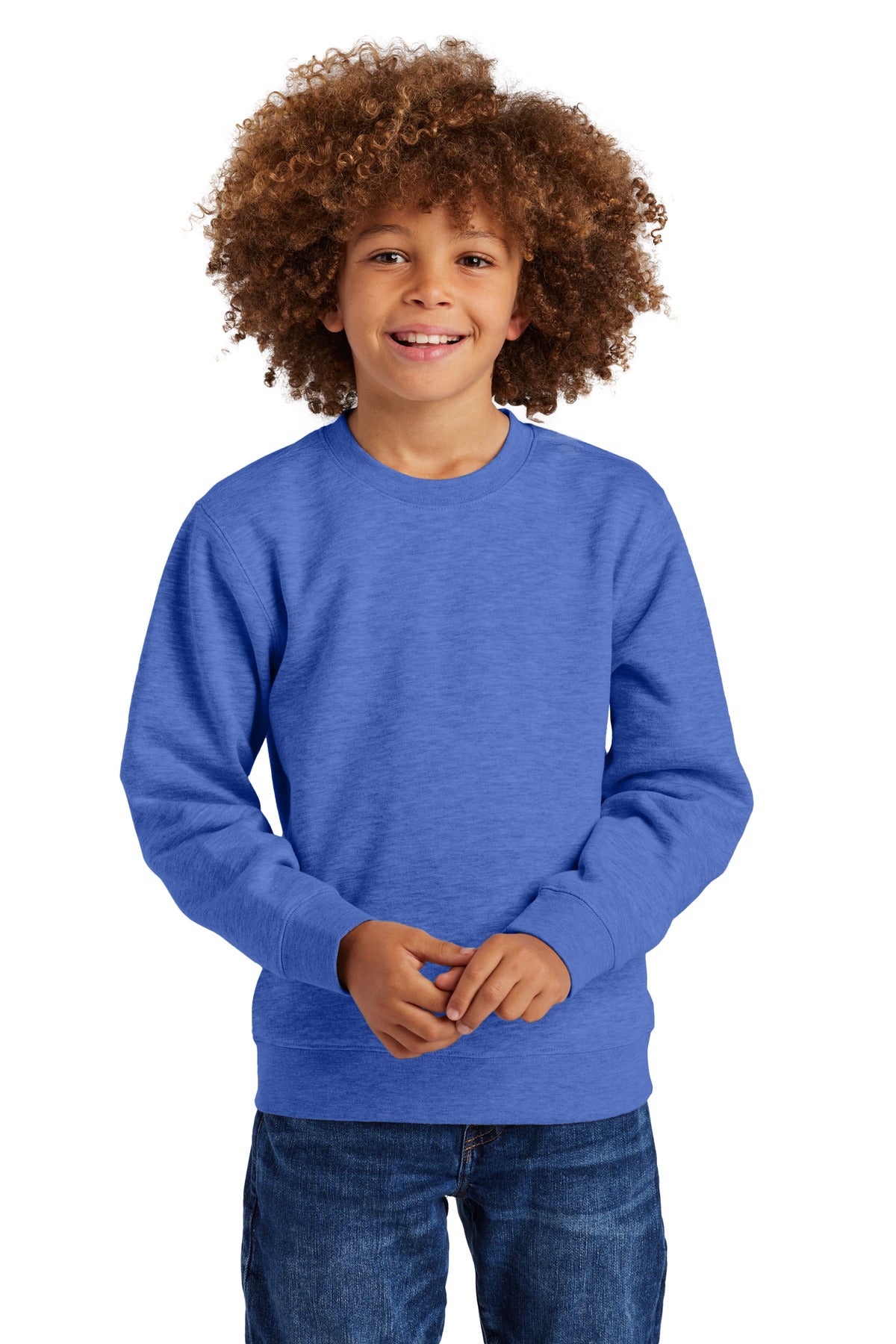 District ®  Youth V.I.T.   Fleece Crew DT6104Y