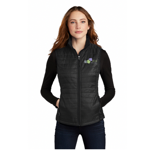 515 Therapy Port Authority ® Ladies Packable Puffy Vest L851