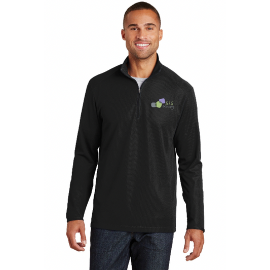 515TherapyPort Authority® Pinpoint Mesh 1/2-Zip. K806