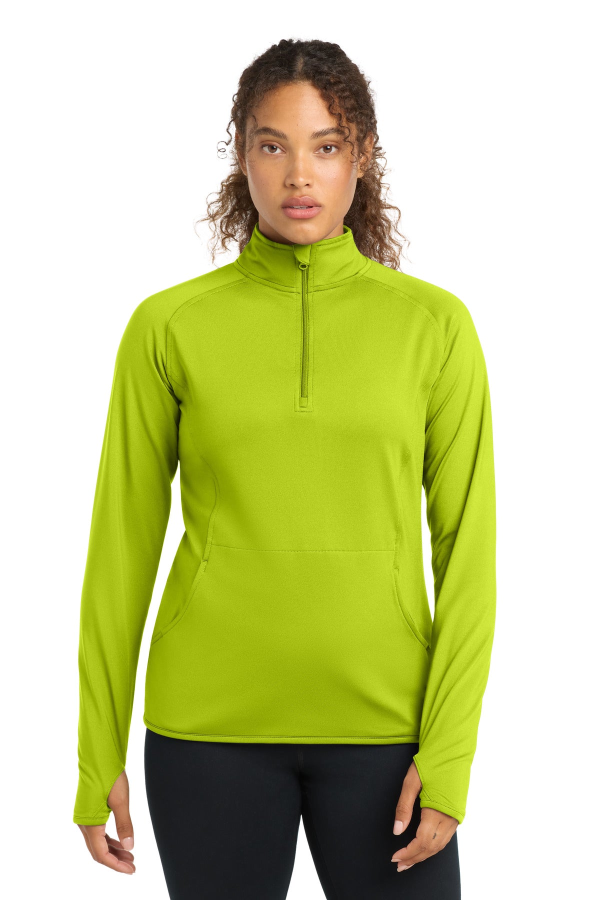 Sport-Tek ®  Women's Sport-Wick ®  Stretch 1/4-Zip Pullover. LST850
