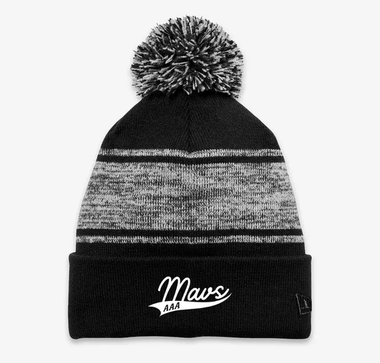 Mavericks New Era ®  Knit Chilled Pom Beanie NE909