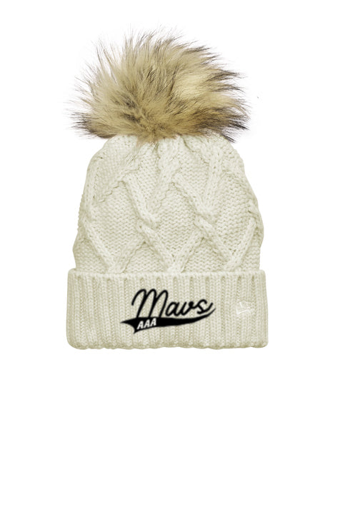 Mavericks New Era ®  Faux Fur Pom Beanie NE911