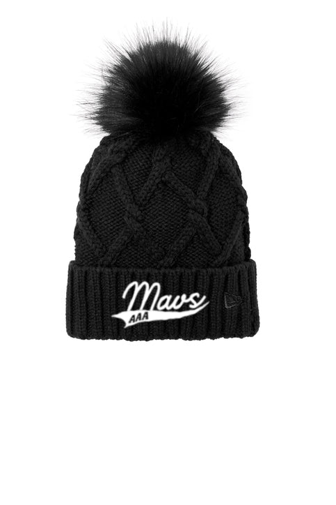 Mavericks New Era ®  Faux Fur Pom Beanie NE911