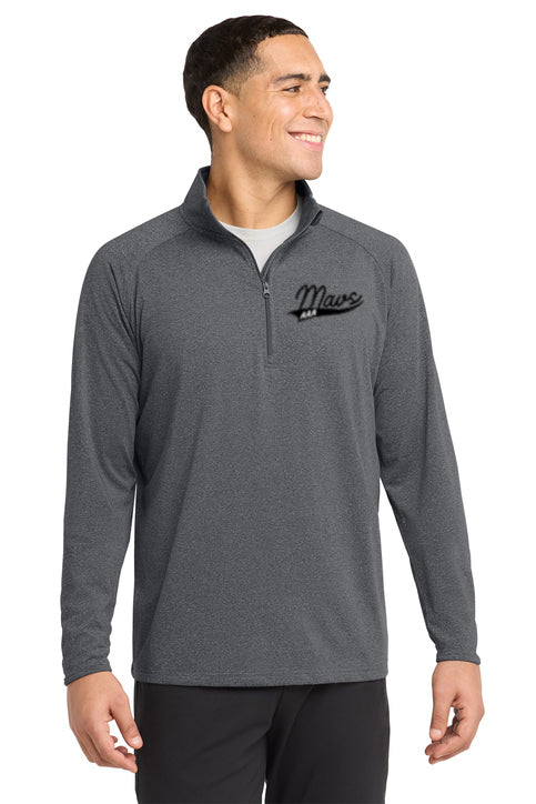 Mavericks Sport-Tek® Sport-Wick® Stretch 1/2-Zip Pullover. ST850