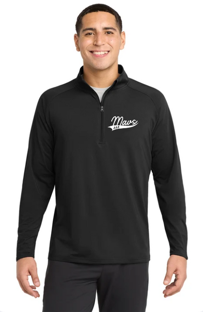 Mavericks Sport-Tek® Sport-Wick® Stretch 1/2-Zip Pullover. ST850