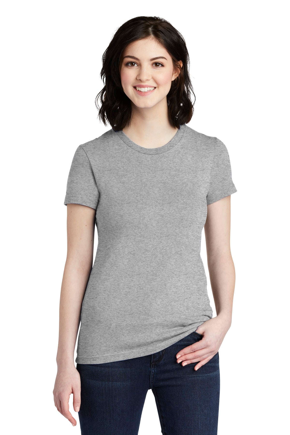 American Apparel ® Women's Fine Jersey T-Shirt. 2102W