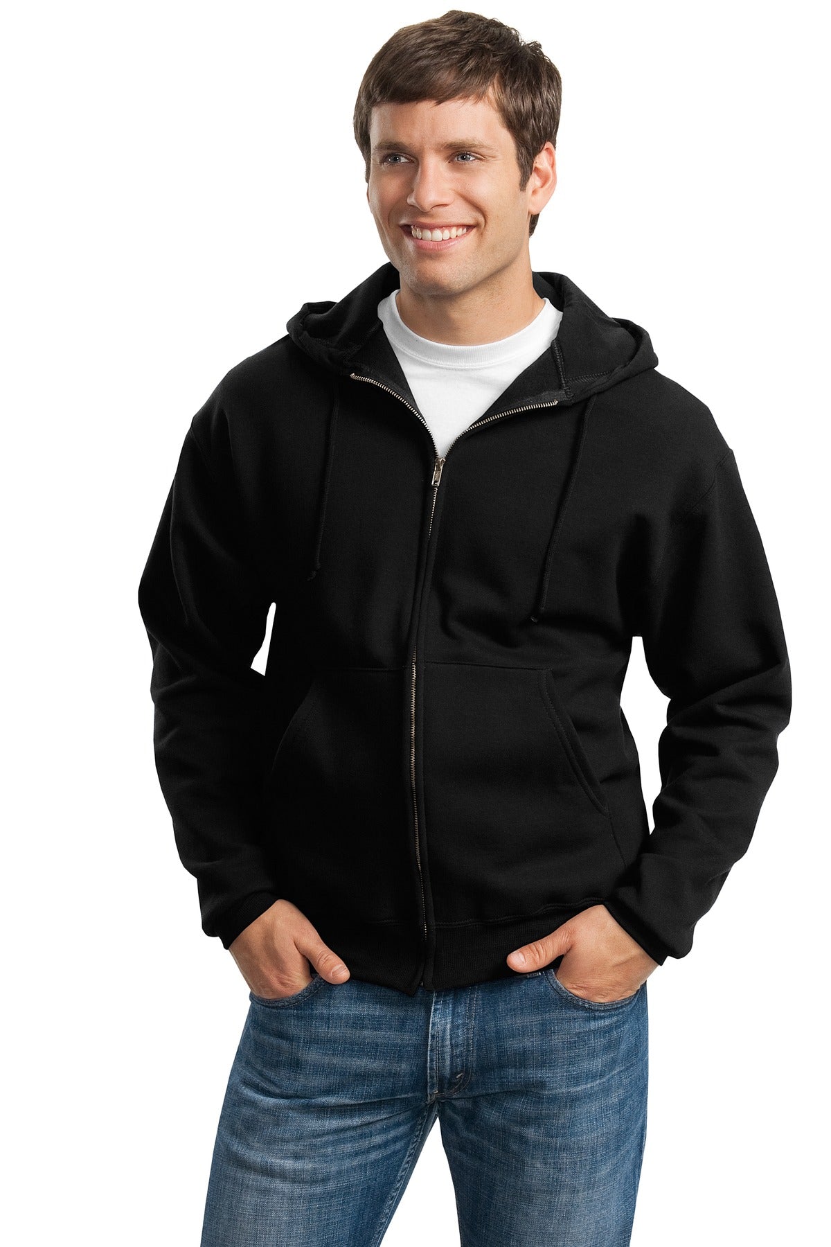 JERZEES® Super Sweats® NuBlend® - Full-Zip Hooded Sweatshirt.  4999M