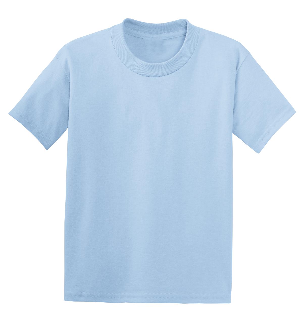Hanes® - Youth EcoSmart® 50/50 Cotton/Poly T-Shirt.  5370
