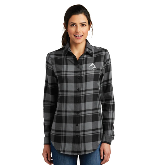Silent RiversPort Authority® Ladies Plaid Flannel Tunic . LW668