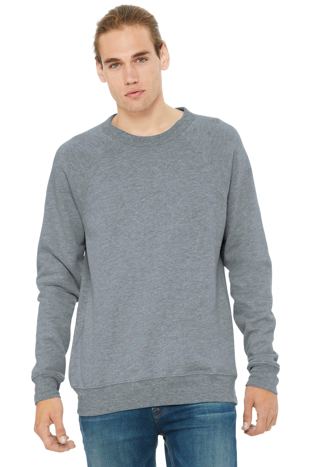 Next LevelBELLA+CANVAS ® Unisex Sponge Fleece Raglan Sweatshirt. BC3901