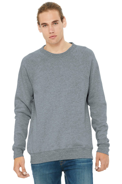 HBABELLA+CANVAS ® Unisex Sponge Fleece Raglan Sweatshirt. BC3901