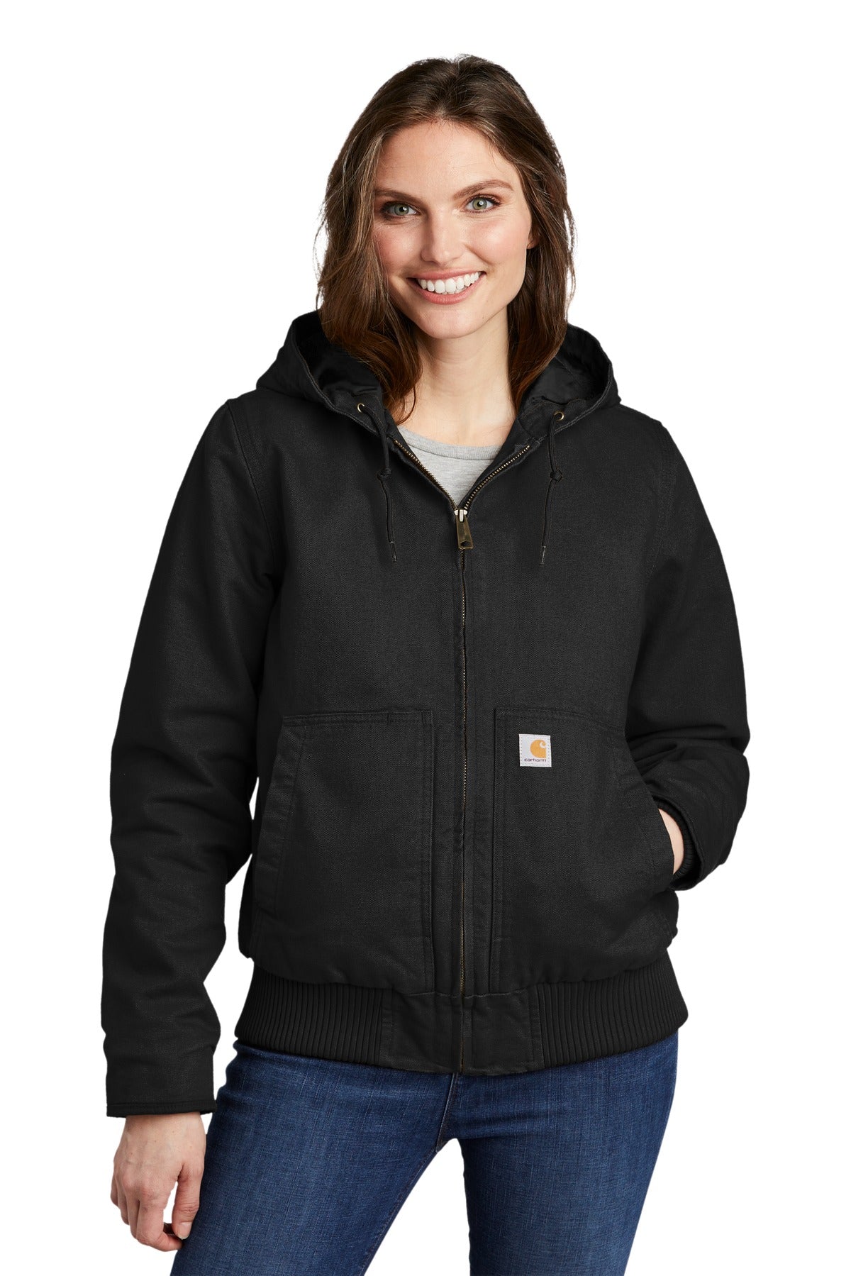 HBA Carhartt® Women's Washed Duck Active Jac. CT104053
