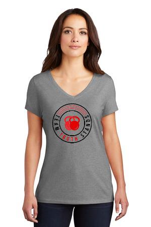 Team Truth StandsDistrict® Women's Perfect Tri® V-Neck Tee. DM1350L